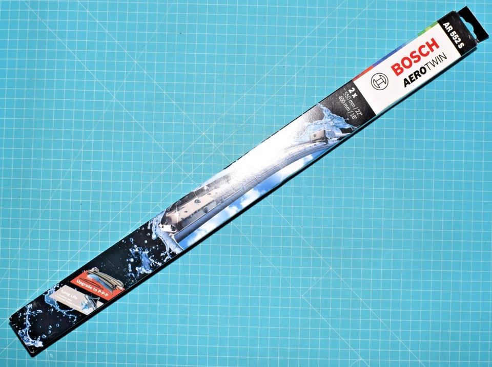 2x balais essuie glace BOSCH AERO TWIN 3397118984 pour OPEL AGILA B - Photo 1/1