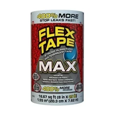 Flex Tape Max Clear 8in X 25ft Flex Seal Waterproof Repair Tape Stop Leak