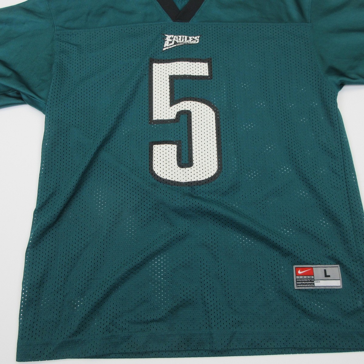 Philadelphia Eagles Jersey Boys Large Green NFL Football Donovan