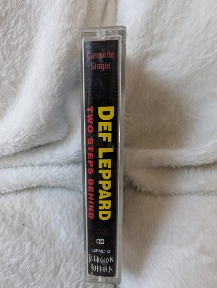 Def Leppard - Two Steps Behind. Cassette Single, 1993 (UK). - Image 2 of 4