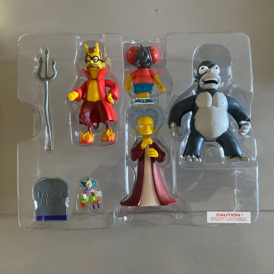 The Simpsons - Treehouse Of Horror Playset - Playmates - Photo 3/4