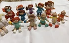 15 Vintage 1984 Cabbage Patch Kids Lot OAA Coleco Mini Dolls PVC Figures