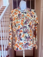 NWOT Coolibar Escalante Long Sleeve Half Zip Rash Guard Top UPF 50+ XL