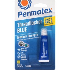 Permatex 24005 Threadlocker Blue Gel Medium Strength,Thread Lock  5 ml,