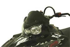 Powermadd Cobra Windshield-11.5in.-Black for 2010 Polaris 800 Dragon IQ