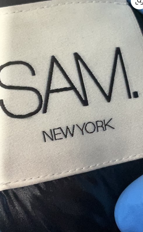 SAM. Black Gloss Down Puffer Jacket Oversized she… - image 8