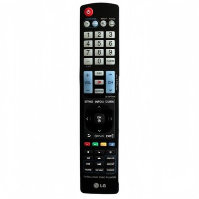 LG AKB73615379 3D TV / BLU-RAY DISC PLAYER Remote Control