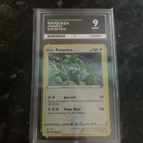 Rayquaza 029 ACE graded card