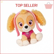 GUND Official PAW Patrol Skye in Signature Aviator Pilot Uniform Plush Toy, Stuf