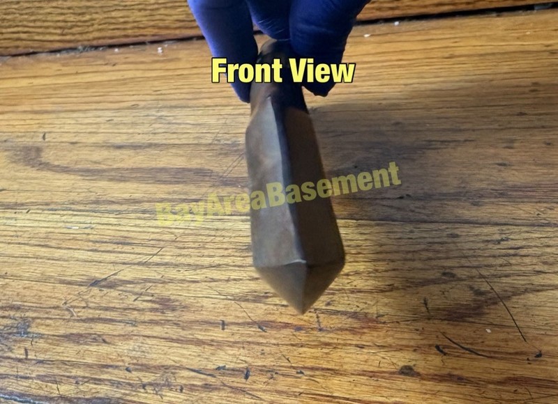 Filipino Kamagong Ironwood Training Knife FMA Kali Arnis Escrima Daga Mahogany