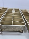(3) VTG Frigidaire Quickube Ice Cube Tray 18 Cube Aluminum Hinged Handle Gold — photo 5