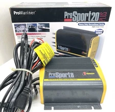 Boat Pro Mariner ProSport 8 Amp Dual Bank On Board Marine Battery Charger