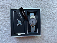 Citizen Eco-Drive Disney Cinderella Box Set Stainless Steel Quartz GA1077-46D