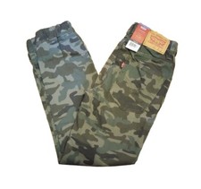 LEVIS Jogger Pants Boys Camo Sizes 12 26x26 Drawstring Waist Style 91G818  NWT