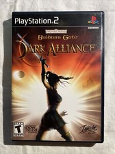 Baldur's Gate: Dark Alliance (PlayStation 2, 2001) PS2 Black Label Complete