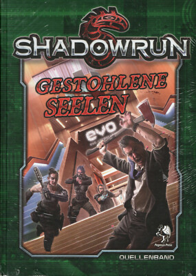 SHADOWRUN: GESTOHLENE SEELEN - QUELLENBAND - (HC) - PEGASUS PRESS #45022G