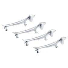 4 Pcs Dachshund Utensil Holder Cutlery Case Puppy Chopstick Rest Dog Shape
