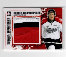 2012-13 In The Game Heroes & Prospects Subway Series Jerseys Brett Ritchie