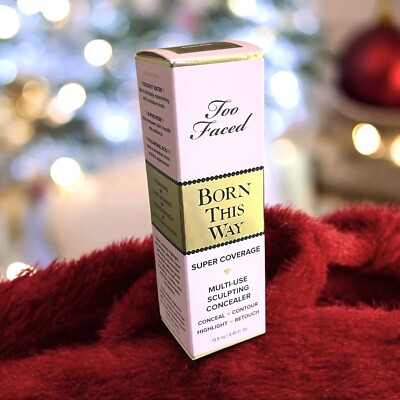 Too Faced Born This Way Super Coverage Concealer  ''Cocoa'' New Lowest Price