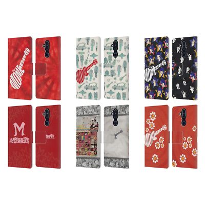 OFFICIAL THE MONKEES GRAPHICS LEATHER BOOK WALLET CASE FOR NOKIA PHONES