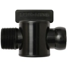 Loc-Line ¾" Male NPT Valve 3/4" Valve for Loc-Line Plumbing Part 69556-BLK
