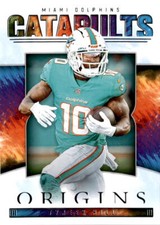 2022 Panini Origins #CAT-20 Tyreek Hill Catapults Miami Dolphins