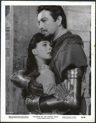 HOLLYWOOD ROBERT TAYLOR + MAUREEN SWANSON 1954   VINTAGE ORIGINAL PHOTO