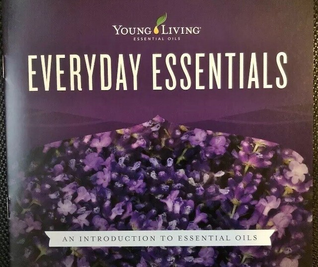 YOUNG LIVING * Everyday Essential Oil BOOK Booklet Brochure 17 pg * NEW