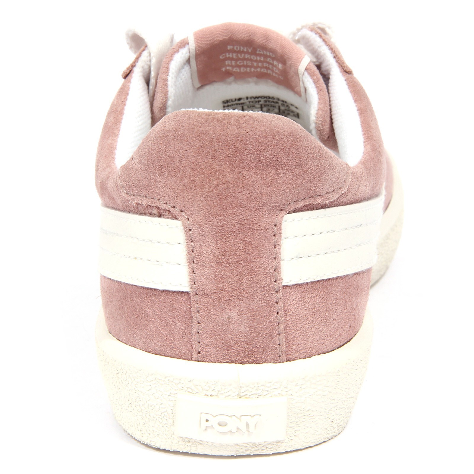 3016J sneaker donna pink PONY TOP STAR suede vintage effect shoe woman