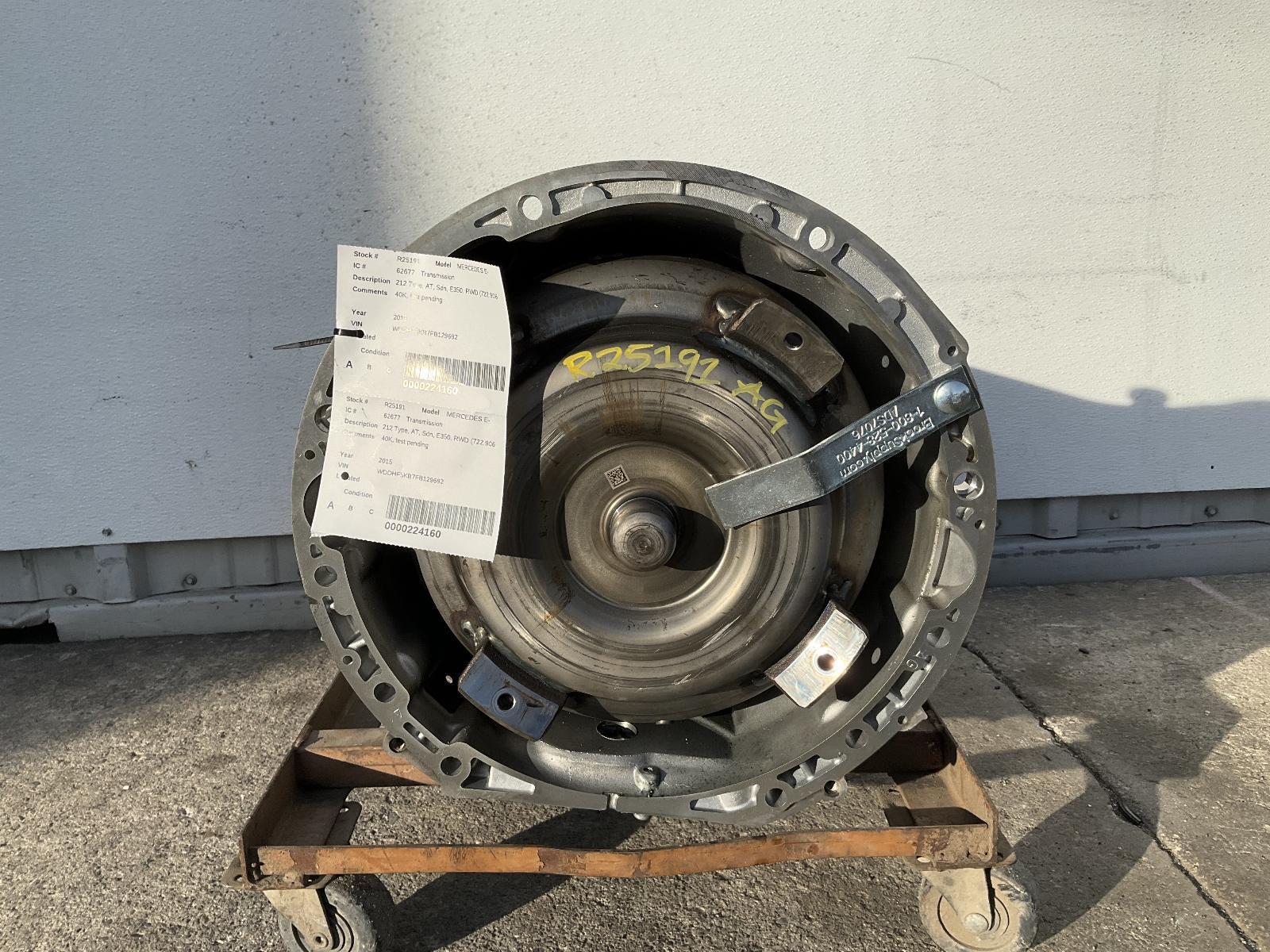 20152016 MERCEDES E350 Transmission 40K AT RWD Warranty OEM eBay