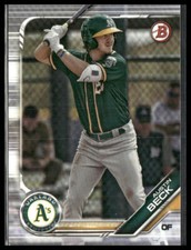 Austin Beck #BP-141 2019 Bowman Prospects Oakland Athletics