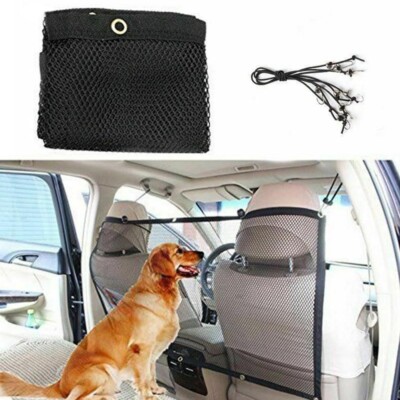 Haustier Auto Vordersitz Guard Barrier Sicherheitsnetz SUV Mesh Van Protector