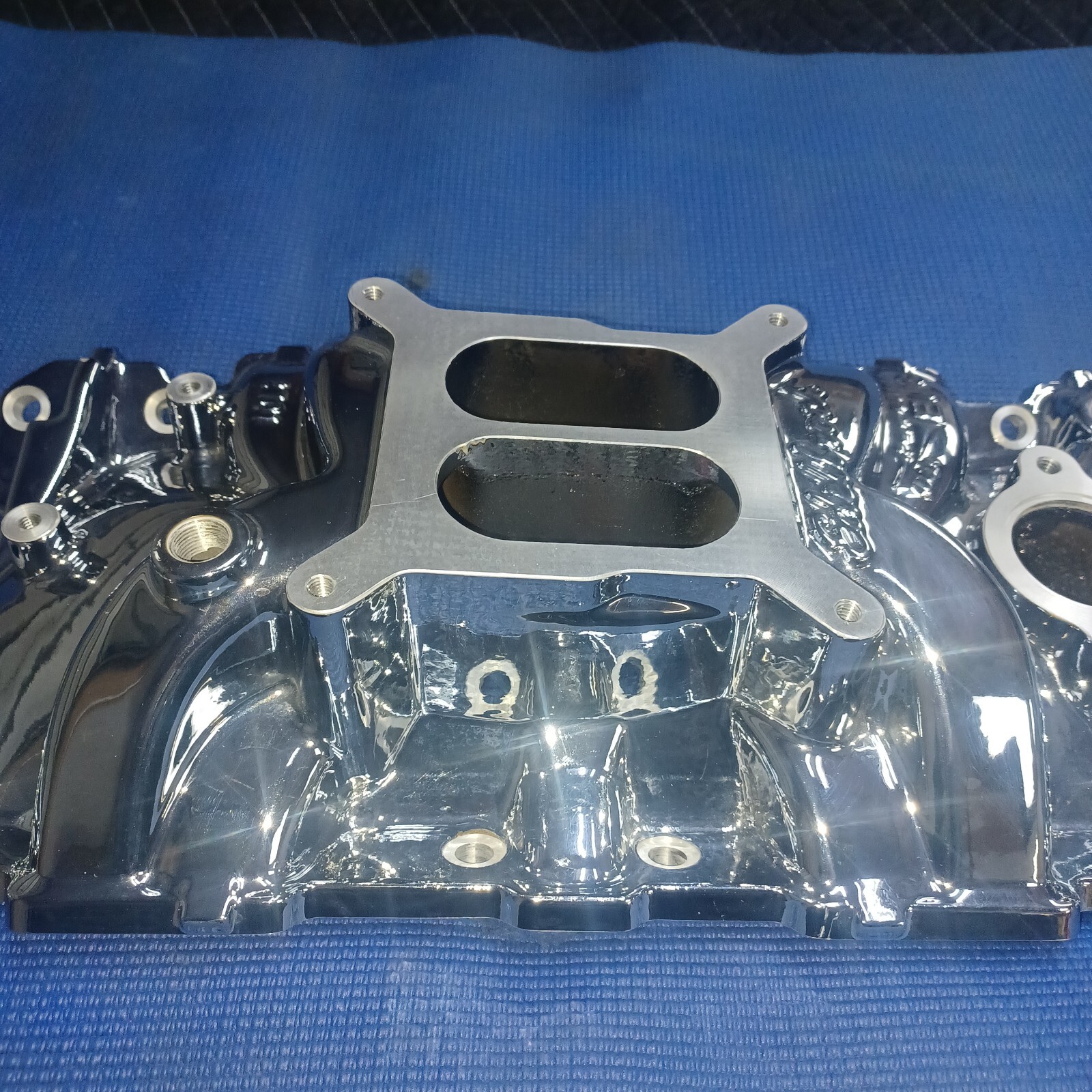 Edelbrock 2701CP Performer EPS Intake Manifold for 195586 SBC W/ Chrome Plasma eBay