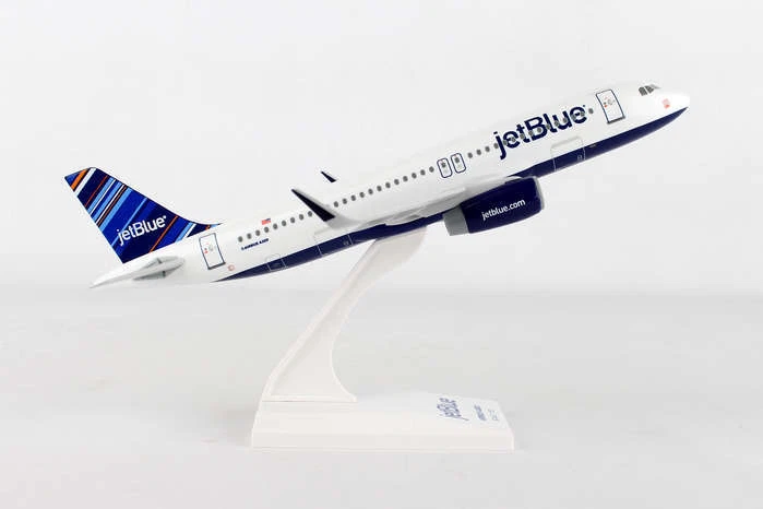 Skymarks SKR952 JetBlue Airbus A320-200 código de barras escritorio modelo avión 1/150 Foto 4 de 4