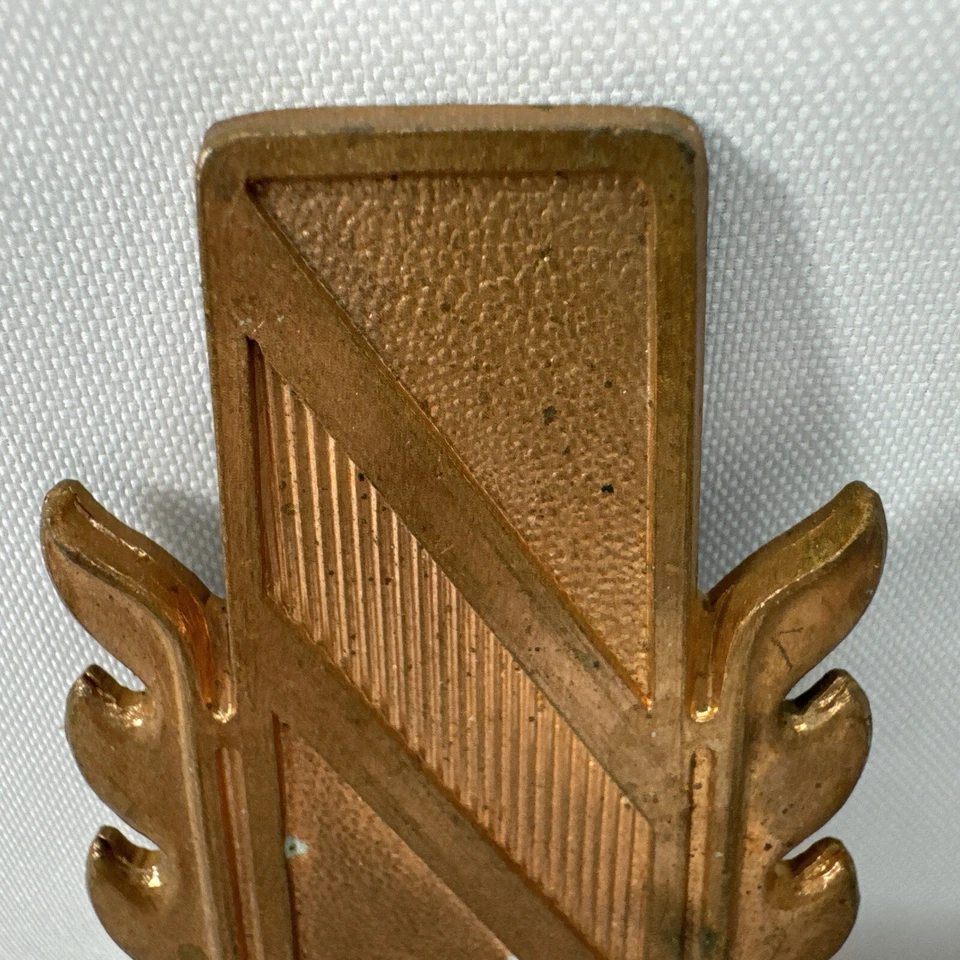 AMC AMERICAN MOTORS VINTAGE Patina USED 1978-79 CONCORD WAGON TOURING EMBLEM 3/2 - Image 2 of 4