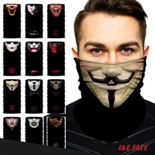 Multifunction Bandana Balaclava Face Cover Mask Sun UV Shield Neck Gaiter Scarf