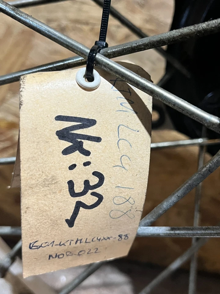 Rueda trasera 18 KTM LC4 600 EGS EG-S Nordisk Norway llanta rueda 18 x 2,50 Foto 2 de 4