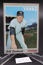 1970 Topps - #167 Bill Burbach EX