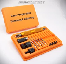 Lyman Rifle Trimming & Deburring Storage Case  Dillon Hornady RCBS