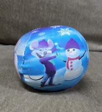Chuck E Cheese Winter Soft Play Ball Plush Toy 2014