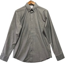 Brooks Brothers Shirt Men XS Gray Wrinkle Free Button Down Preppy Office Classic