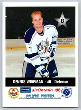 Dennis Wideman 2000-01 Sudbury Wolves Police