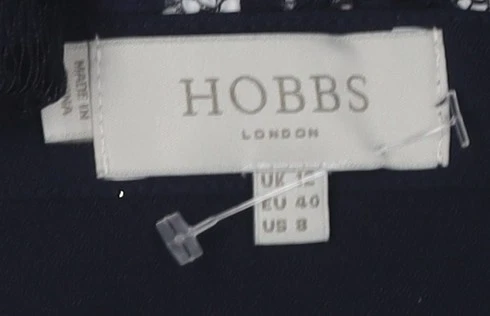 Hobbs Women's Black Lace Dress Size 12 Formal — 第 3/4 张图片