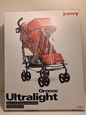 Joovy Groove Ultralight Stroller Rain Cover Clear Travel Shield New Sealed 00985