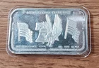 1981 California Crown Mint International Trade Unit 1 Oz .999 Fine Silver Bar