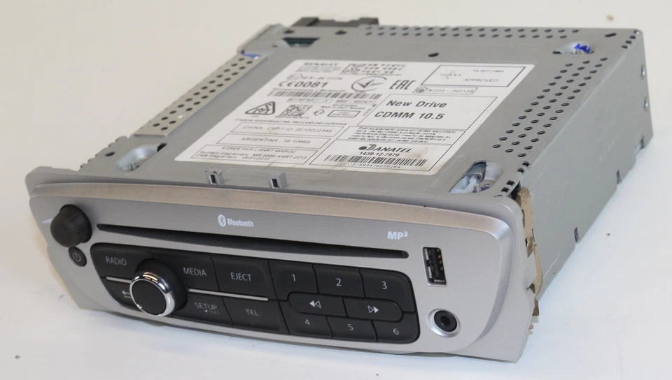 CD MP3 Radio Renault Megane III 3 Autoradio Bluetooth inkl. Code 281159184R - Bild 3 von 4