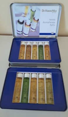 Two Sets Dr  Hauschka Travel Size Holistic Aromatherapy Bath Oil IOB