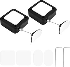 2pcs Retractable Remote Control Tether Locks 6.56ft Adjustable Security Control 2pcs Retractable Remote Control Tether Locks 6.56ft Adjustable Security Control