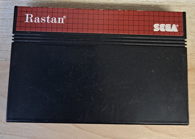 Rastan Master System Cart