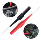 Nickel Plated Brass and Stainless Steel Multimeter Test Probe Kit for Longevity